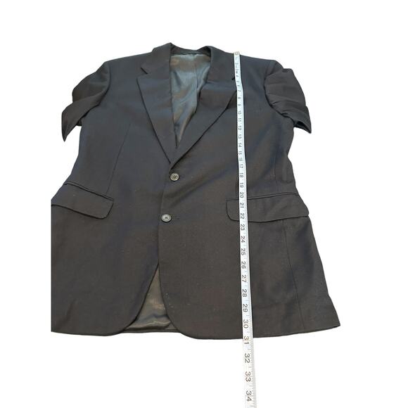 J.Crew Blazer Men's Vintage Navy Career Office Academia Suit Jacket Size 40R - Picture 15 of 15